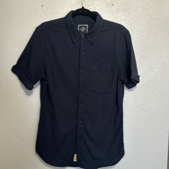 Harley Davidson button down casual - Picture 1 of 1